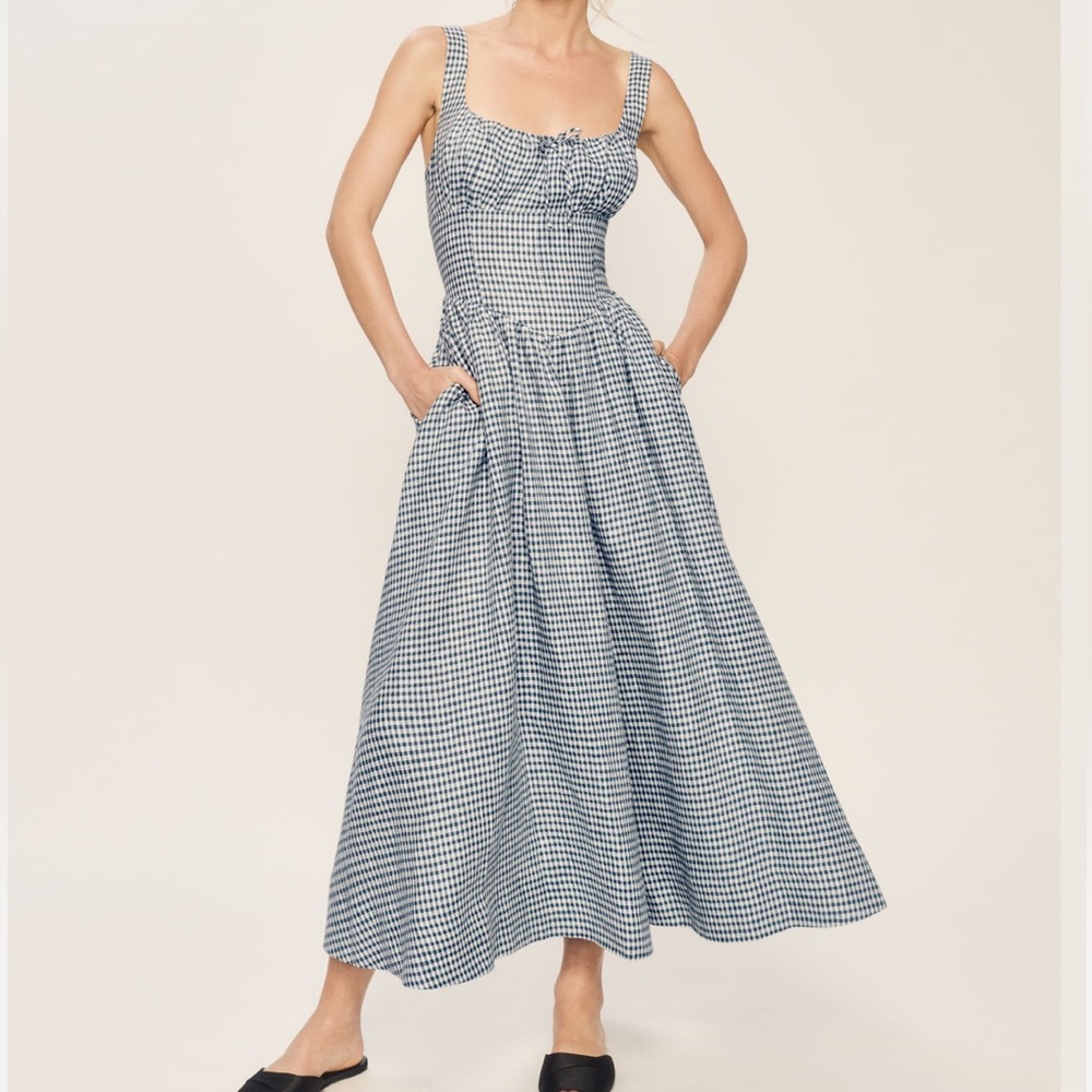 Balia Linen Dress from The Reformation